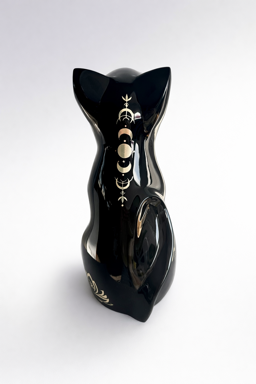 Chat noir brillant - Phénix