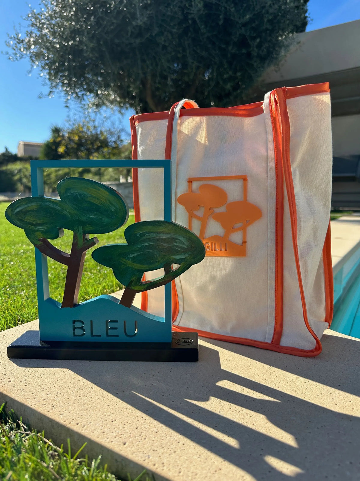 Sculpture Bleu