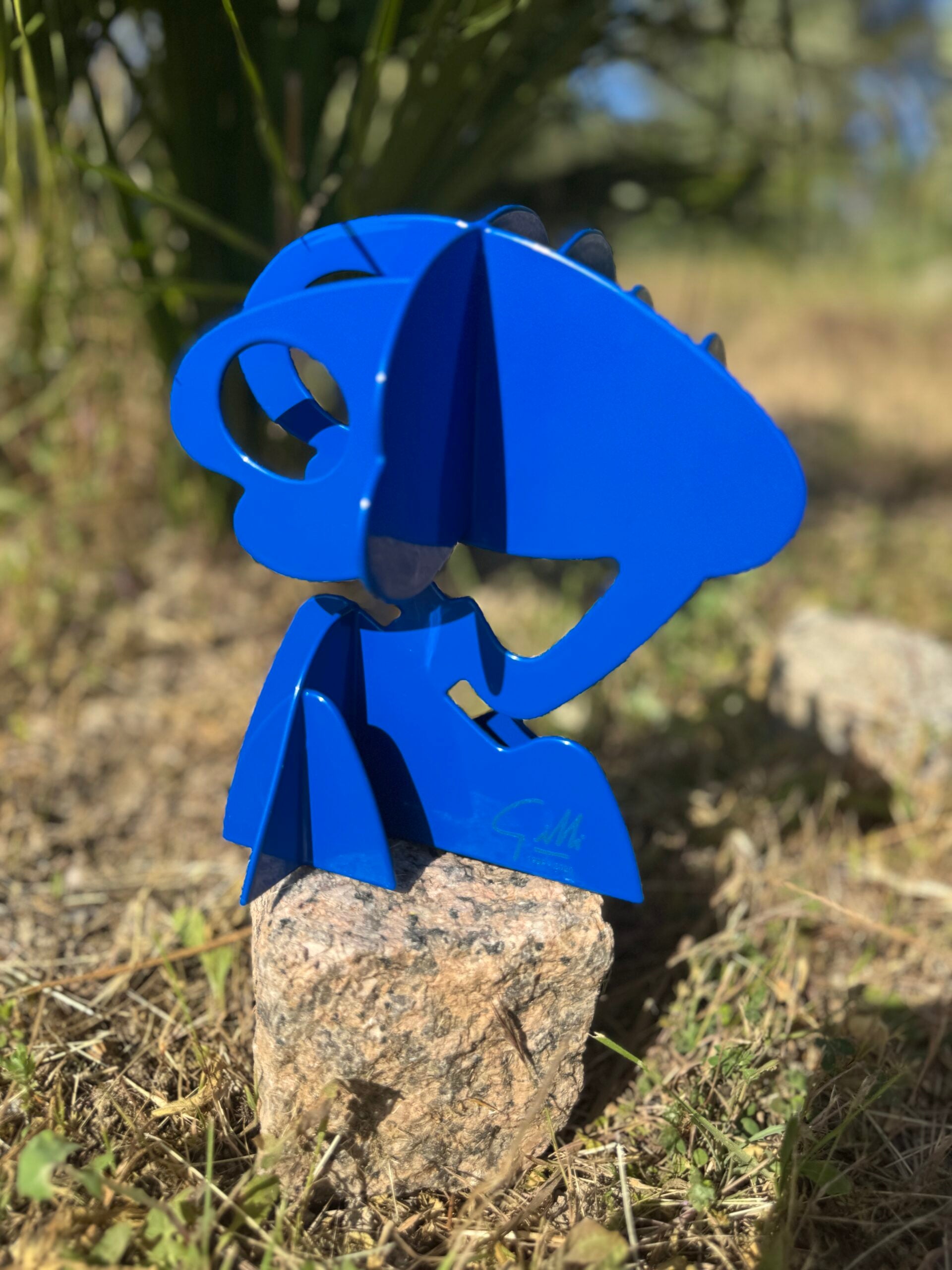 Arbre Pin Parasol - Bleu - 20cm