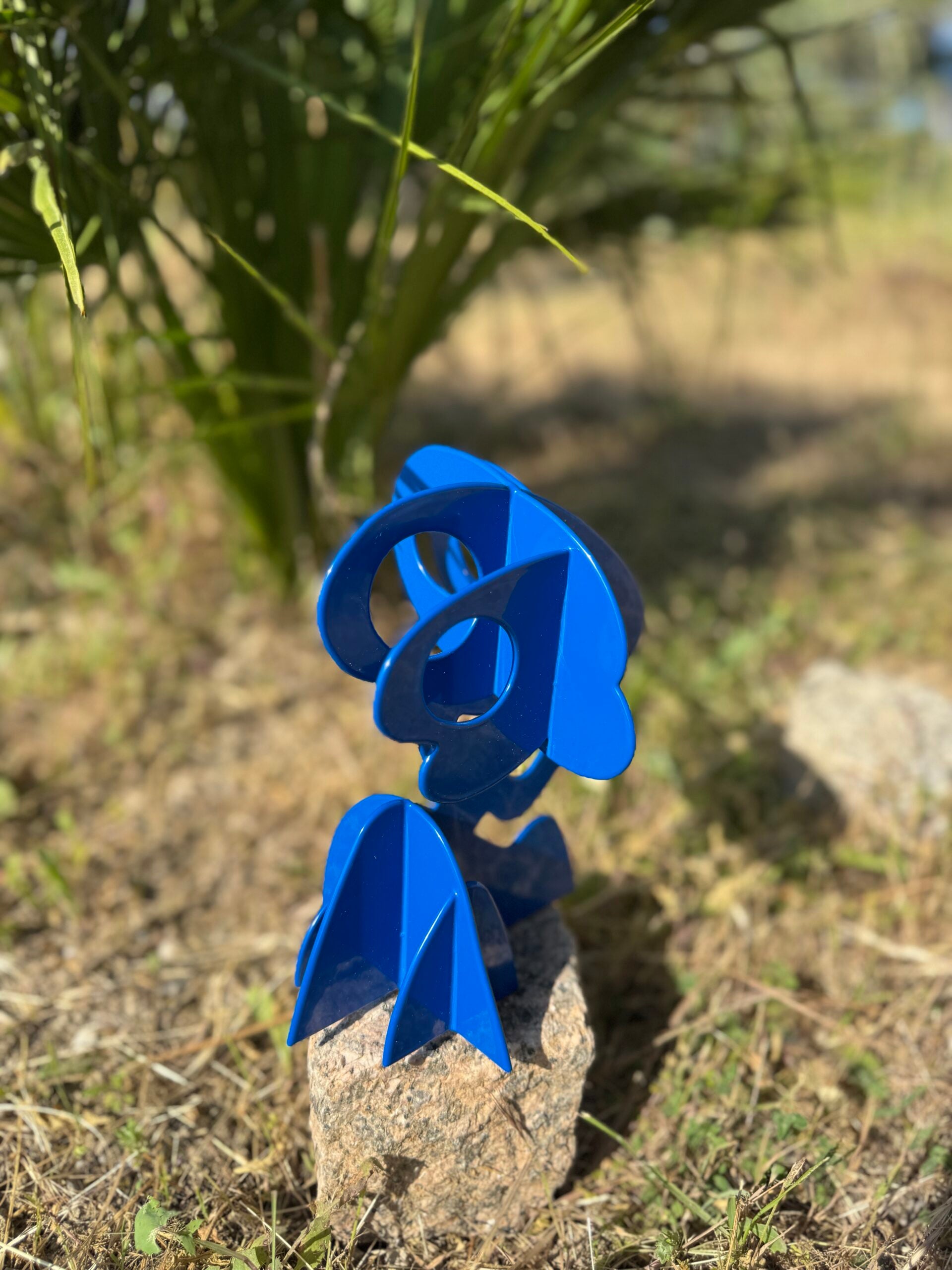 Arbre Pin Parasol - Bleu - 20cm