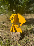 Arbre Pin Parasol - Jaune - 20cm